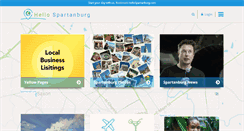 Desktop Screenshot of hellospartanburg.com